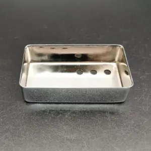 Brass Humbucker Pickup Covers Set of 2 8 Se7b382a4f9c44c1982e927b82fc750adn