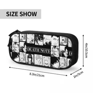 Death Note Anime Pencil Case with Zipper Closure 25 Se7d3ef7cd29940fcaa086dbfec45e7e4w