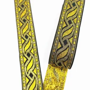 Vintage Ethnic Embroidery Ribbon 33mm 7 Meters 88 Se80cff7b40b94701bafa60bfd51ff433X