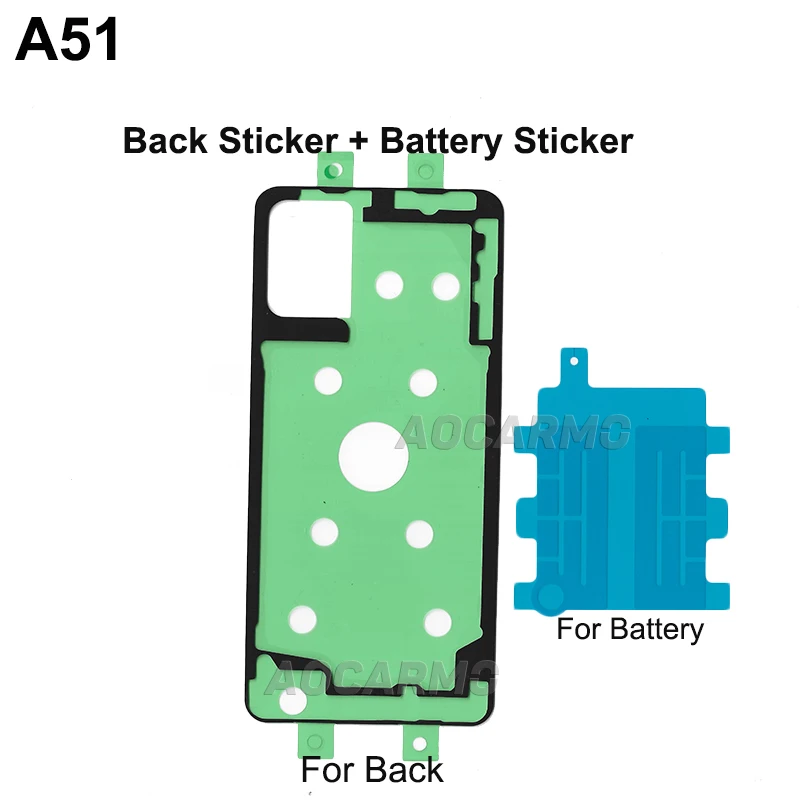 Samsung Galaxy A51 A71 Back Cover & Stickers 3 Samsung Galaxy A51 A71 Back Cover & Stickers - Image 3