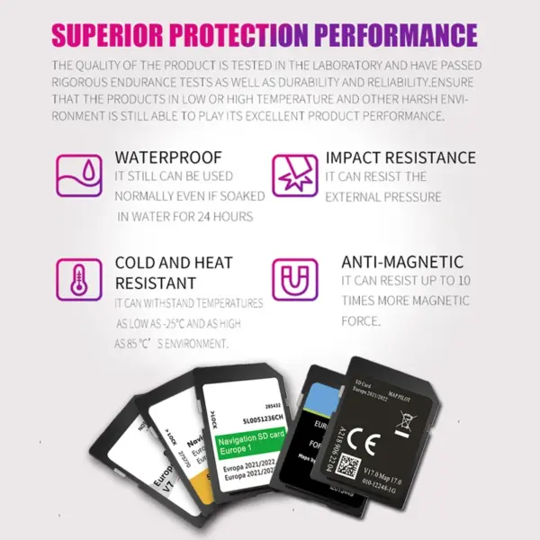 SD GPS Maps Card for VW Navigation V21 32GB - Image 4