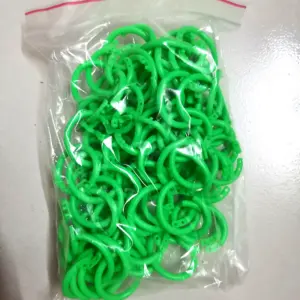 Colorful 100-Piece Plastic Binder Ring Set 28 Se9517059bd3a4748a732d43d027122e0G