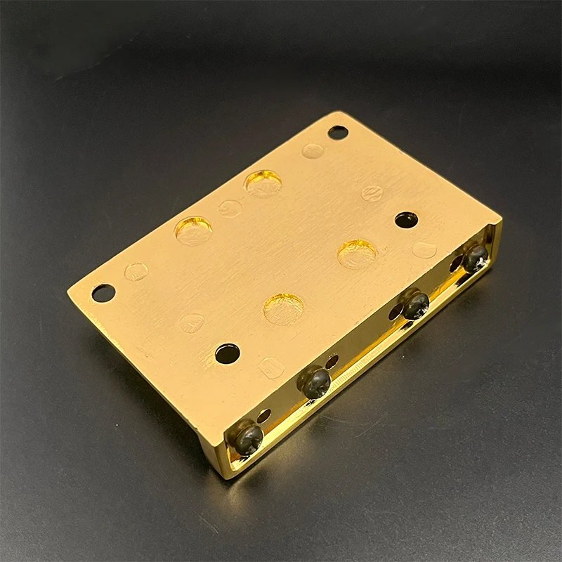 L Shape Saddle 4 String Bass Bridge Gold 5 L Shape Saddle 4 String Bass Bridge Gold - Image 5