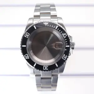 40mm Diver Watch Case with Sapphire Crystal 30 Se9e17b326e544f92a640a2917a8647d9J