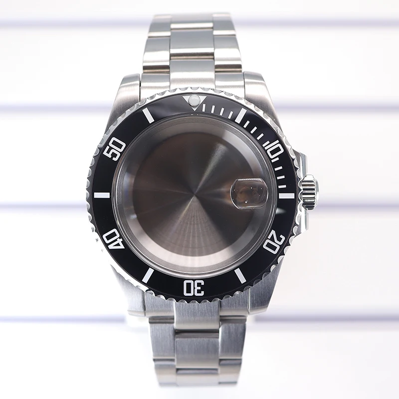 40mm Diver Watch Case with Sapphire Crystal 13 40mm Diver Watch Case with Sapphire Crystal - Image 13