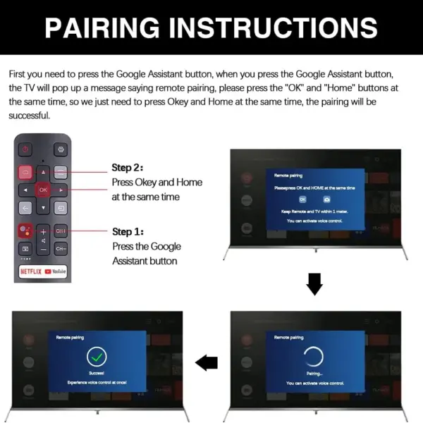 TCL Universal Bluetooth Remote Control RC802V - Image 2