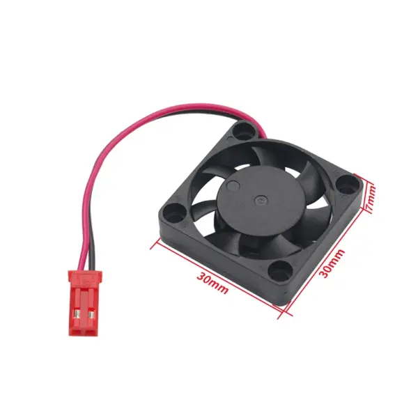 5V Cooling Fan 30x30mm for Raspberry Pi - Image 2