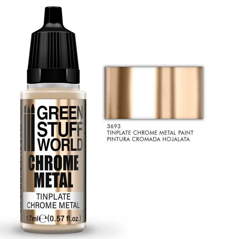 Chrome Metal Paint for Model Detailing 17ml 8 Chrome Metal Paint for Model Detailing 17ml - Image 8
