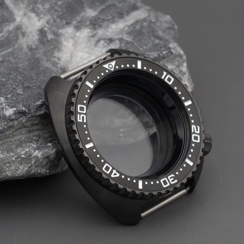 Black 6105 6309 Turtle Abalone Watch Case 10 Black 6105 6309 Turtle Abalone Watch Case - Image 10