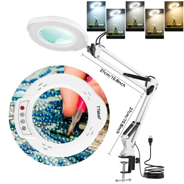 LED Magnifying Glass with 72 LEDs 8X/10X - Image 12