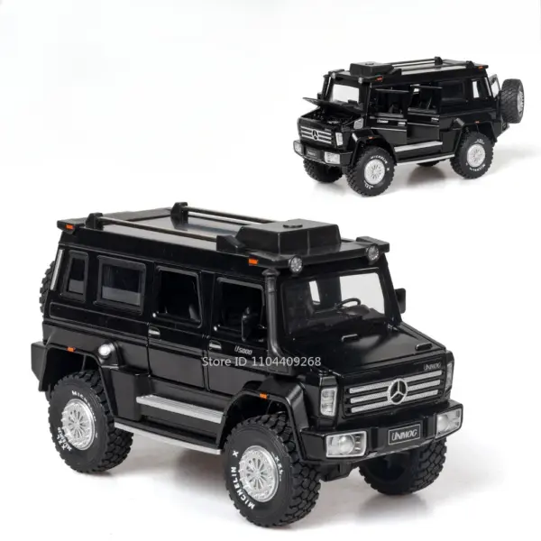 1:28 Scale UNIMOG Motorhome X-Class Model - Image 10