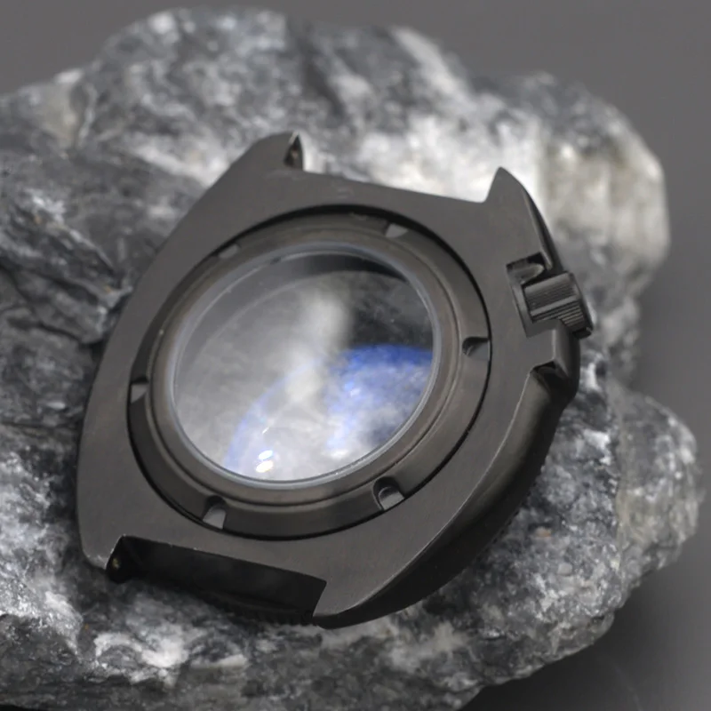 Black 6105 6309 Turtle Abalone Watch Case 4 Black 6105 6309 Turtle Abalone Watch Case - Image 4