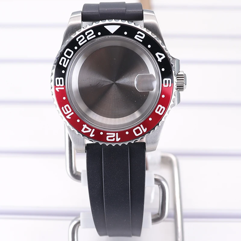 40mm Waterproof Watch Case with Rubber Strap 13 40mm Waterproof Watch Case with Rubber Strap - Image 13