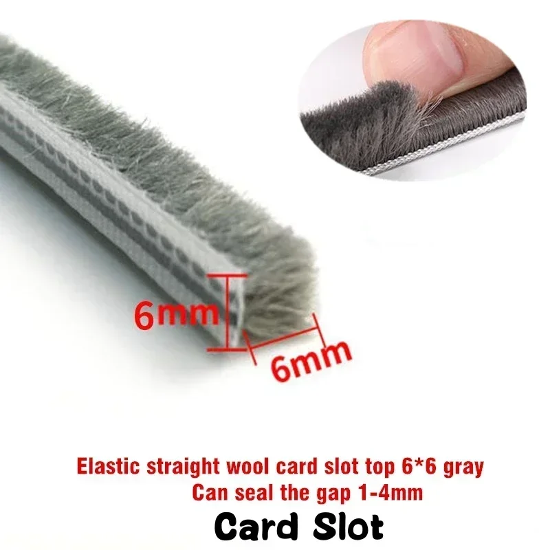 Self-Adhesive Brush Strip Weather Seal 5M/10M 8 Self-Adhesive Brush Strip Weather Seal 5M/10M - Image 8