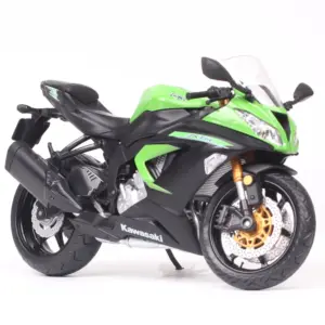 1/12 Kawasaki Ninja ZX-6R Diecast Model Motorcycle 13 Sed987103c0c54947a40b76e1f2275d9b2