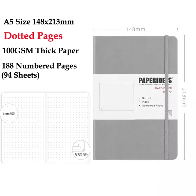 23 Colors A5 Dotted Notebook Journal 14 23 Colors A5 Dotted Notebook Journal - Image 14