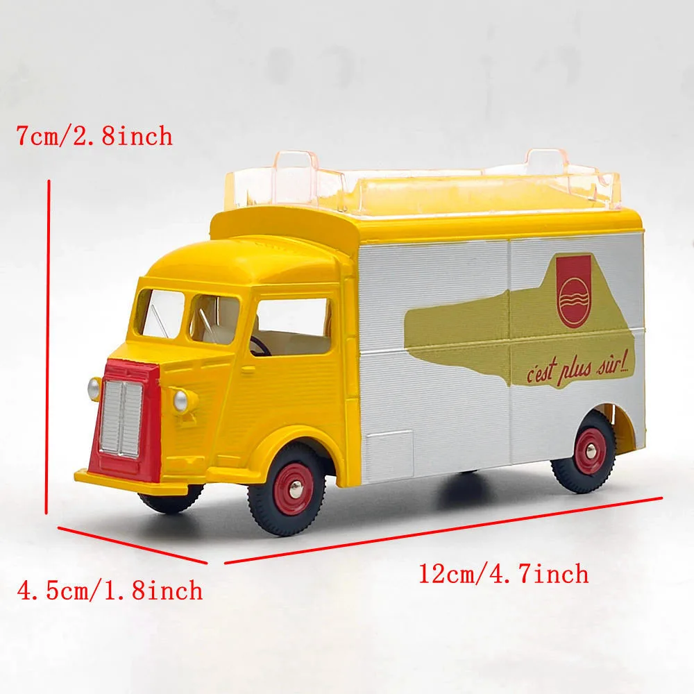 Retro Yellow Food Truck Diecast Model 1:43 5 Retro Yellow Food Truck Diecast Model 1:43 - Image 5