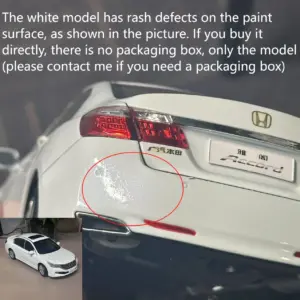 1:18 Scale Die-Cast Model Honda Accord White 14 Sedf9164fe65e4696b761eb43ef2a0894t