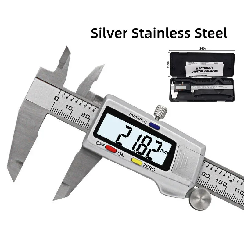 Digital Stainless Steel Caliper 150mm 6 Inch 8 Digital Stainless Steel Caliper 150mm 6 Inch - Image 8
