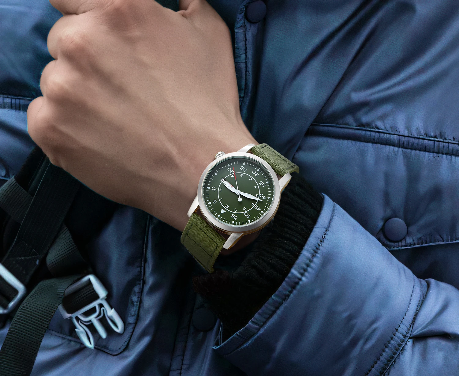 Canvas Quick Release Watch Band for Smartwatches 6 Canvas Quick Release Watch Band for Smartwatches - Image 6