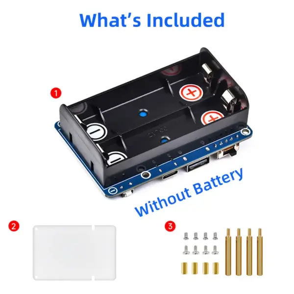 Raspberry Pi UPS HAT with 21700 Battery Support - Image 6
