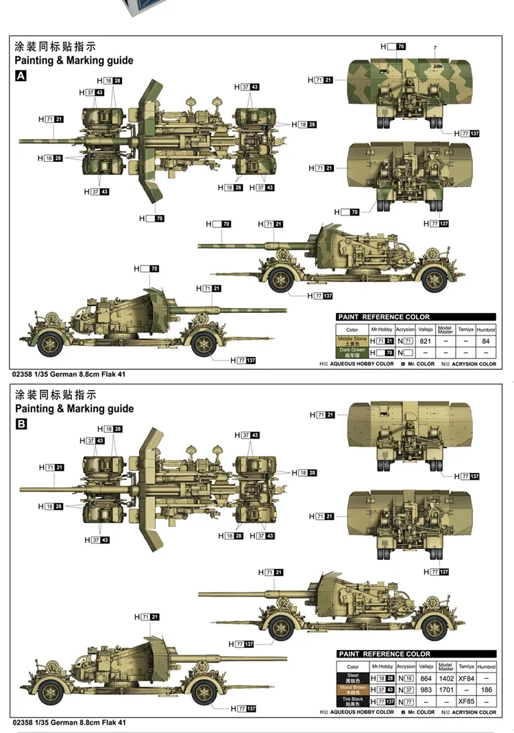 Flak 41 88mm Anti Aircraft Gun Model Kit 8 Flak 41 88mm Anti Aircraft Gun Model Kit - Image 8