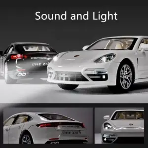 1:24 White Porsche Panamera Diecast Model Car 11 Seef21bbf946c42fe937556ae2bbe6b30W