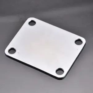 Shiny Chrome Electric Guitar/Bass Neck Plate 8038 6 Sef11e9a97b7b48b6a64b1b6e7ebb586a7