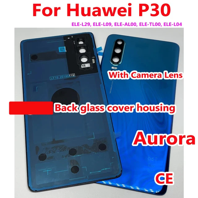 Battery Back Glass Cover for Huawei P30 Models 2 Battery Back Glass Cover for Huawei P30 Models - Image 2