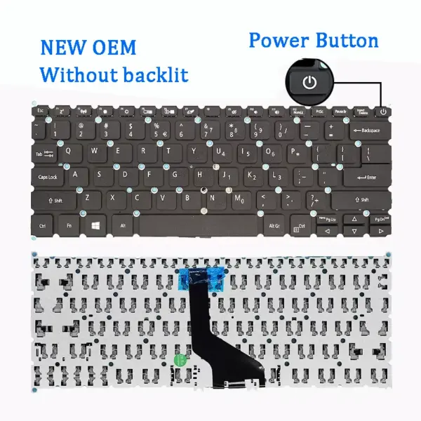 Original Laptop Keyboard for Acer N19C4 N19H4 SF314 - Image 2