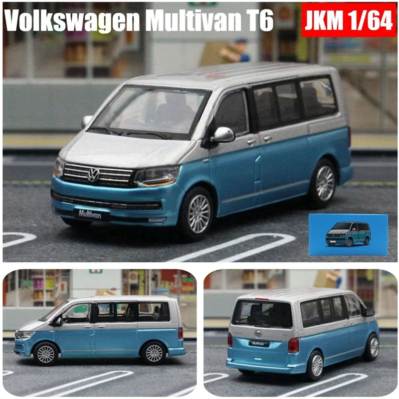 1:64 Volkswagen Multivan T6 Diecast Model Red 7 1:64 Volkswagen Multivan T6 Diecast Model Red - Image 7