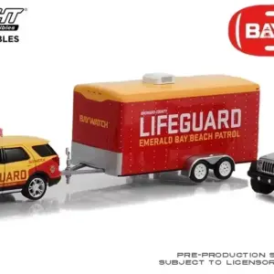 1:64 Scale Alloy 2016 Ford Explorer & Jeep Wrangler