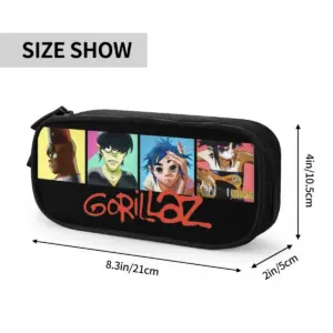 Gorillaz Rock Pencil Case with Color Options 14 Sf0affd68b50e4ea19d4245780ccc041dM