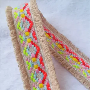 Colorful Jacquard Lace Ribbon 4.3cm x 2 Yards 33 Sf16364c4d7214cc9b4e371aaf8f3f953x