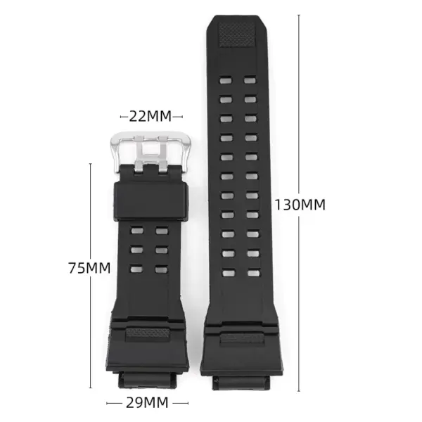 Red TPU Strap for Casio G-Shock GW-9400 - Image 7