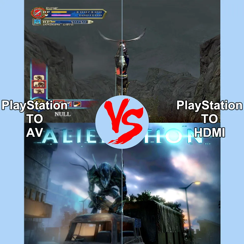 PS2 to HDMI Adapter Cable 1M 480i/480p/576i 5 PS2 to HDMI Adapter Cable 1M 480i/480p/576i - Image 5