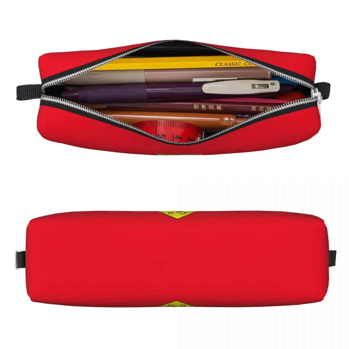 SF Team Leather Pencil Case with Prancing Horse 2 SF Team Leather Pencil Case with Prancing Horse - Image 2