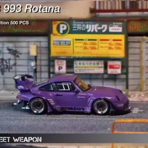 STREET WARRIOR 1:64 RWB993 Diecast Model Car 17 Sf2b3cb53f8fe49899092c5b9cb1a7b7ae