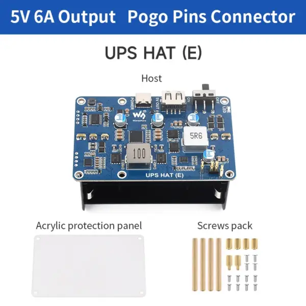 Raspberry Pi 5 UPS HAT 5V 6A Power Supply - Image 6