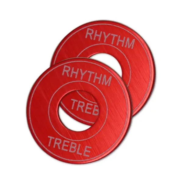 Gold Aluminum Alloy Guitar Toggle Switch Rings - Image 10