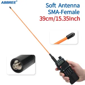 ABBREE AR-771C Dual-Band Walkie-Talkie Antenna 15 Sf3439ab5e6ce496293267f8dcd0679d5U
