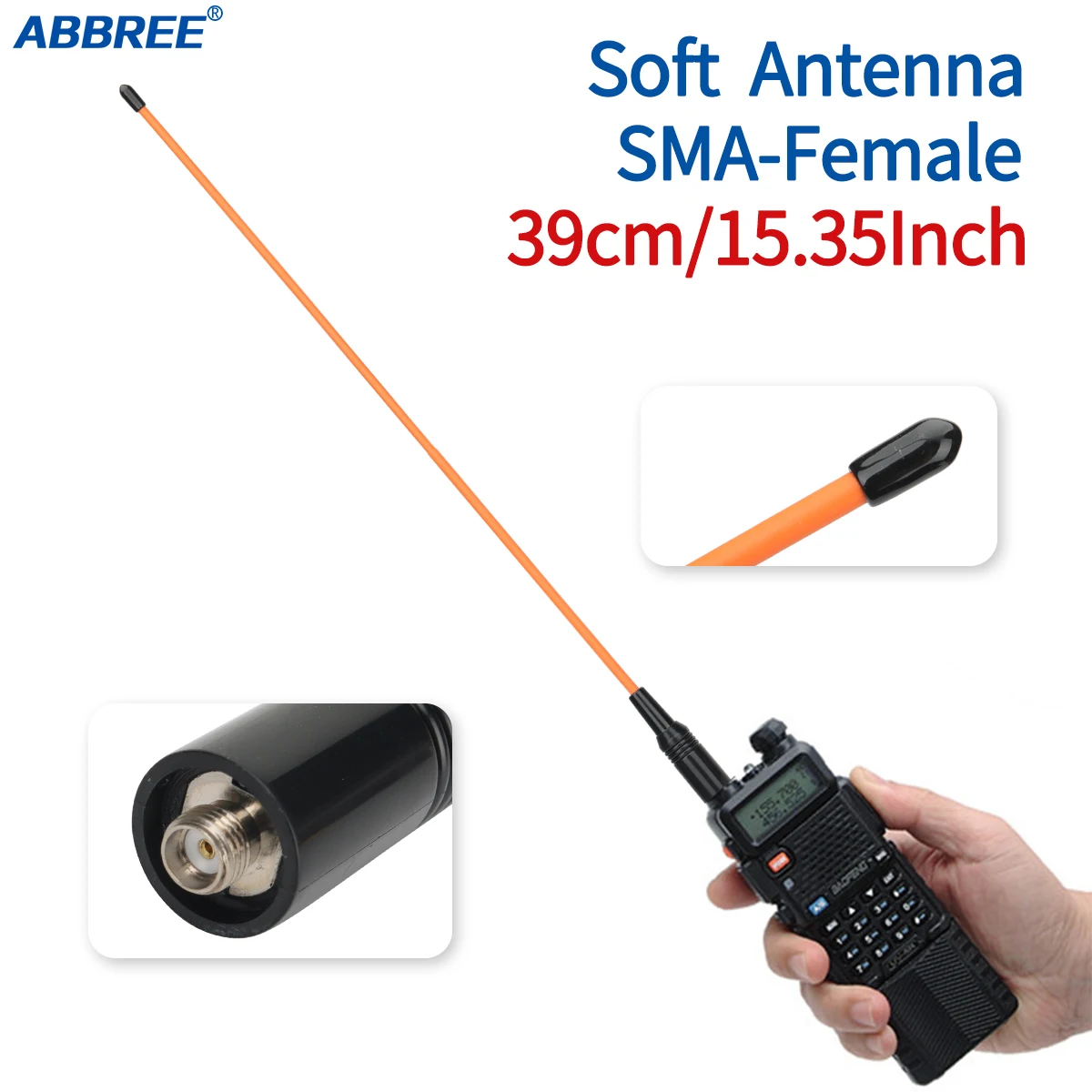 ABBREE AR-771C Dual-Band Walkie-Talkie Antenna 8 ABBREE AR-771C Dual-Band Walkie-Talkie Antenna - Image 8