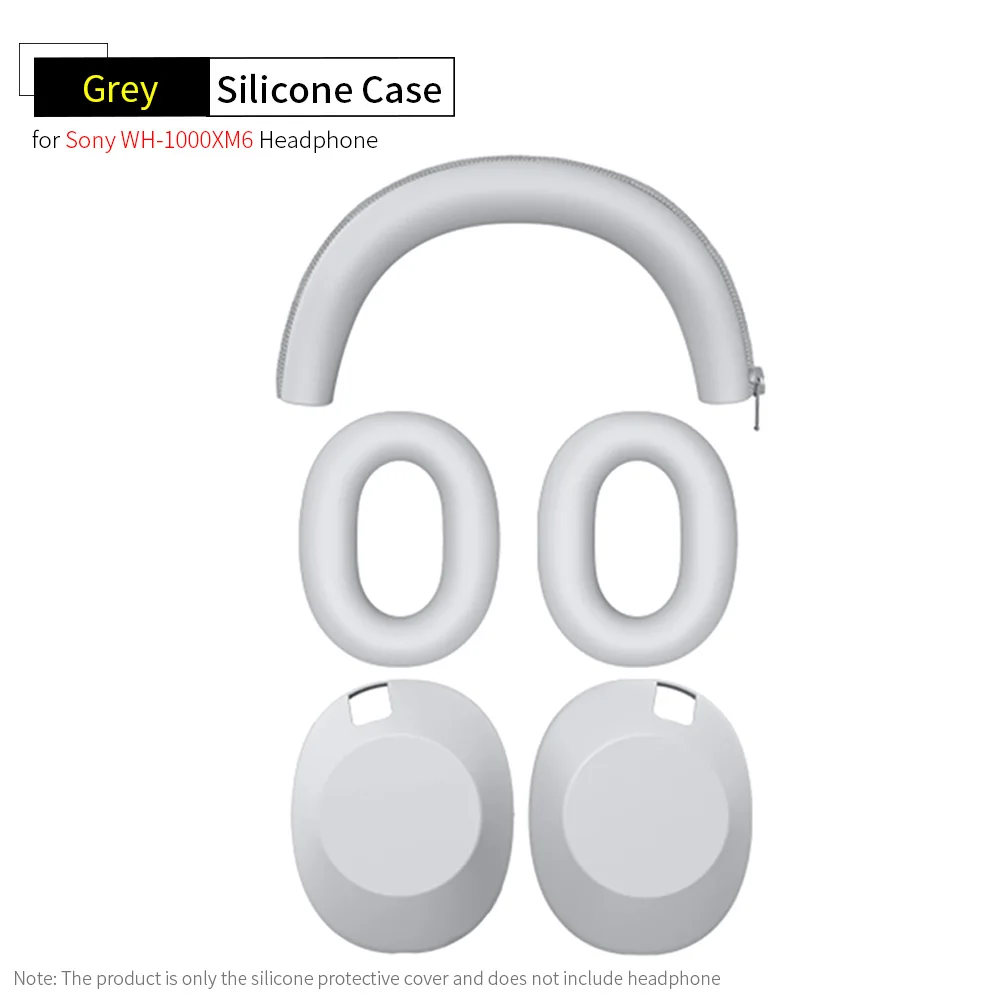Silicone Case for Sony WH-1000XM6 Headphones 10 Silicone Case for Sony WH-1000XM6 Headphones - Image 10