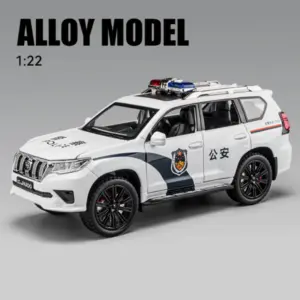 1/24 Scale Toyota Land Cruiser Prado Police Model 15 Sf364df06b8134a65a2d83340a03b0c06u