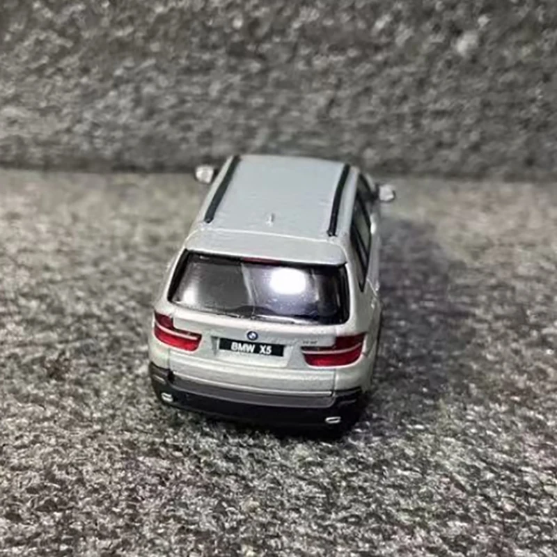 BMW X5 Diecast Model 1/64 Scale Silver Finish 5 BMW X5 Diecast Model 1/64 Scale Silver Finish - Image 5