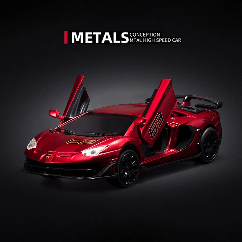 1:32 LP770 Diecast Lamborghini Aventador SVJ Car 17 1:32 LP770 Diecast Lamborghini Aventador SVJ Car - Image 17