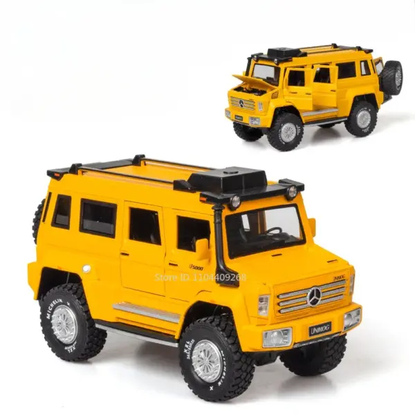 1:28 Scale UNIMOG Motorhome X-Class Model - Image 8