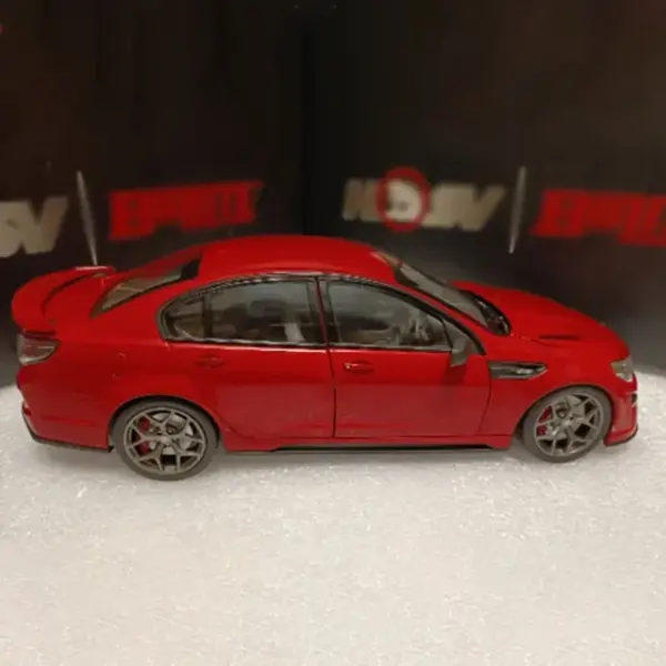 1:18 Scale Holden HSV GTSR Diecast Model Red - Image 2