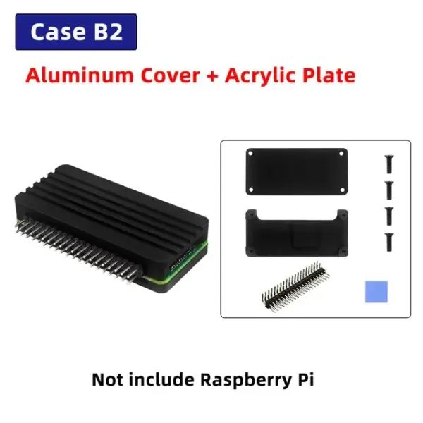 Raspberry Pi Zero 2 W Aluminum Case with Cooling - Image 9