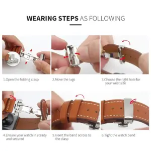 Genuine Cow Leather Watchband for Smartwatches 29 Sf4c8008cec2d41e3a5dea67ff3ed4302m